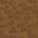 Tkanina Casamance Porte Des Lilas 32540509 Colimacon ze wzorem Art Deco