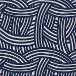 Tkanina Casamance Valvidia 31640395 Caravane ze wzorem Eleganckim