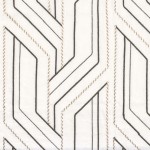 Tkanina Casamance Valvidia 32910231 Inka ze wzorem Paski