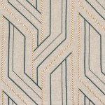 Tkanina Casamance Valvidia 32910403 Inka ze wzorem Paski