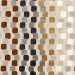 Tkanina Casamance Arty 48300106 Orphisme ze wzorem Geometrycznym