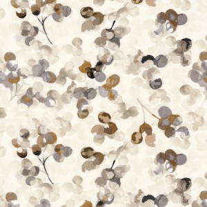 Tkanina Casamance Symbiose 49830124 Lunaria ze wzorem Tekstura