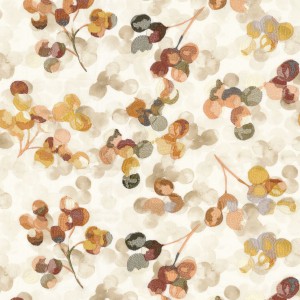 Tkanina Casamance Symbiose 49830415 Lunaria ze wzorem Tekstura