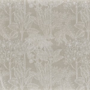 Tkanina Casamance Voyage Imaginaire 49750158 Ramage ze wzorem Roślinność