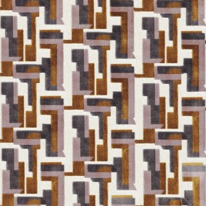Tkanina Casamance Paddington 48560212 Bebop ze wzorem Tekstura