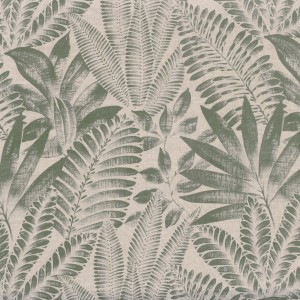 Tkanina Casamance Pretoria 48020311 Kristen Color ze wzorem Roślinność