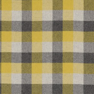 Tkanina Casamance Refuge 45930414 Placide ze wzorem Kratka