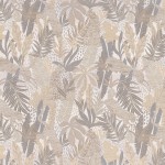 Tkanina Casamance Flores 43760233 Panthere ze wzorem Roślinność