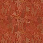 Tkanina Casamance Flores 43760343 Panthere ze wzorem Roślinność