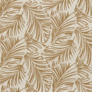 Tkanina Casamance Villa D'été 33990489 Vivace ze wzorem Liście