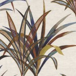 Tkanina Casamance Jardin Neroli 42210236 Creation ze wzorem Roślinność