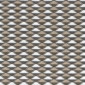 Tkanina Casamance Hozho 47370141 Moki ze wzorem Geometrycznym