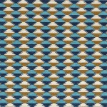 Tkanina Casamance Hozho 47370236 Moki ze wzorem Geometrycznym