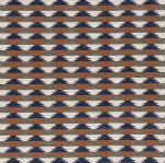 Tkanina Casamance Hozho 47370328 Moki ze wzorem Geometrycznym