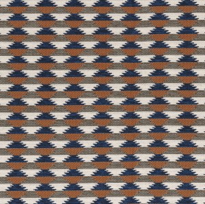 Tkanina Casamance Hozho 47370328 Moki ze wzorem Geometrycznym