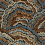 Tkanina Casamance Moana 11230256 Annella ze wzorem Tekstura