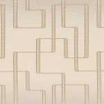 Tkanina Casamance West Dream 45740203 Lusio ze wzorem Tekstura