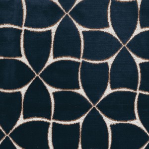 Tkanina Casamance Les Précieuses 90610459 Palida ze wzorem Irys