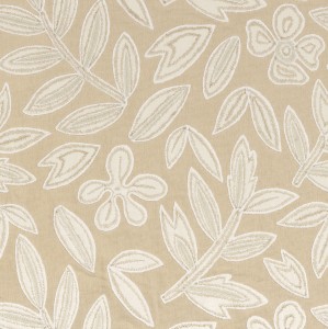 Tkanina Casamance The Lost Garden 90990127 Forget Me Not ze wzorem Kwiaty