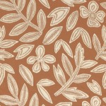 Tkanina Casamance The Lost Garden 90990233 Forget Me Not ze wzorem Kwiaty