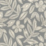 Tkanina Casamance The Lost Garden 90990458 Forget Me Not ze wzorem Kwiaty