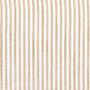 Tkanina Casamance Noce De Lin 45250247 Hera  ze wzorem Paski