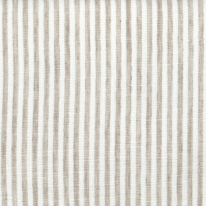 Tkanina Casamance Noce De Lin 45251094 Hera  ze wzorem Paski