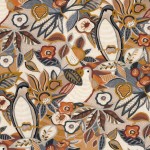 Tkanina Casamance 45090175 Pico Bonito ze wzorem Natura