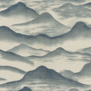 Tkanina Casamance Point De Vue 41750570 Flou ze wzorem Gór