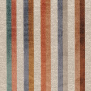 Tkanina Casamance Point De Vue 45650212 Pattern ze wzorem Paski