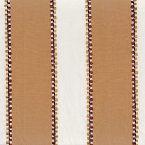 Tkanina Casamance Point De Vue 41120252 Parment ze wzorem Paski