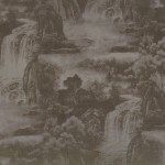 Tkanina Casamance Acqua Viva 43370350 Eau Vive  ze wzorem Tekstura