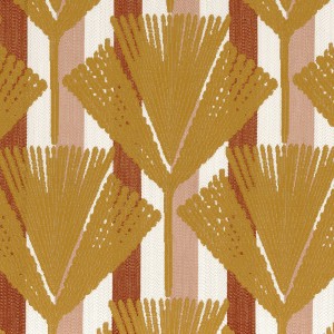 Tkanina Casamance 92800154 Madère  ze wzorem Kwiatowym