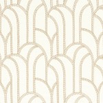 Tkanina Casamance Chicago 28950120 Grand Rex ze wzorem Art Deco