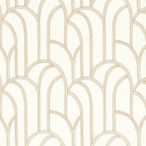 Tkanina Casamance Chicago 28950120 Grand Rex ze wzorem Art Deco