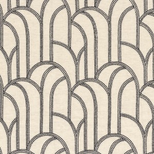 Tkanina Casamance Chicago 28950468 Grand Rex ze wzorem Art Deco