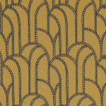 Tkanina Casamance Chicago 28950546 Grand Rex ze wzorem Art Deco