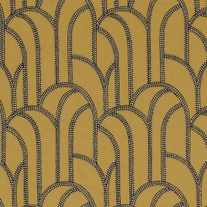 Tkanina Casamance Chicago 28950546 Grand Rex ze wzorem Art Deco