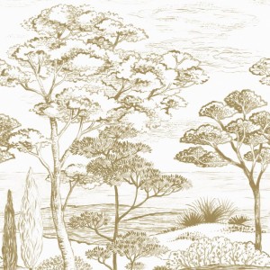 Tkanina Camengo 35570244 Kimono Poesie Sauvage - 280 cm szer.