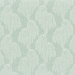 Tkanina Casamance Jade 46340317 Saule Pleureur ze wzorem Płaczącej Wierzby