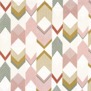 Tkanina Casamance San Francisco 46640206 Melting Pot ze wzorem Graficznym