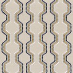 Tkanina Casamance San Francisco 46670376 Caltrain ze wzorem Graficznym