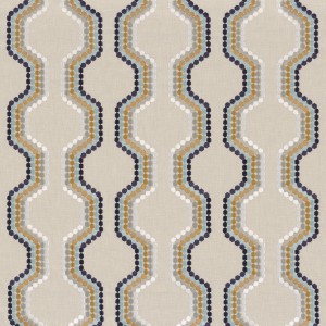 Tkanina Casamance San Francisco 46670376 Caltrain ze wzorem Graficznym