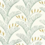 Tkanina Casamance Into The Wild 44760210 Isabela ze wzorem Kwitnące Liście