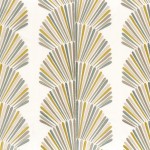 Tkanina Casamance Into The Wild 44810404 Pampa ze wzorem Ogród