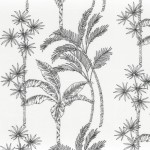 Tkanina Casamance Into The Wild 44790297 Cayenne Sheer ze wzorem Roślinność