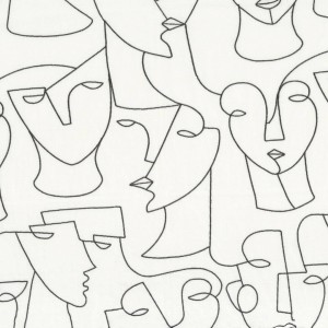 Tkanina Camengo 34330214 Visage Je T'aime