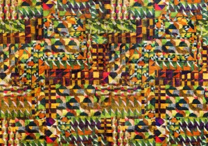 Tkanina Aldeco 01 Amazink Velvet ze wzorem Tekstura