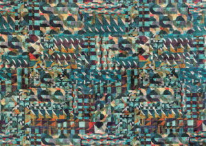 Tkanina Aldeco 02 Amazink Velvet ze wzorem Tekstura