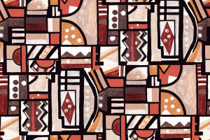 Tkanina Aldeco 02 Arte Water Repellent ze wzorem Eleganckim